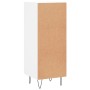 Aparador madera de ingeniería blanco 34,5x34x90 cm de vidaXL, Aparadores - Ref: Foro24-828788, Precio: 57,22 €, Descuento: %