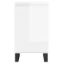 Aparadores 2 uds madera de ingeniería blanco brillo 40x35x70 cm de vidaXL, Aparadores - Ref: Foro24-831073, Precio: 76,56 €, ...