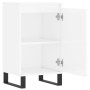 Aparadores 2 uds madera de ingeniería blanco brillo 40x35x70 cm de vidaXL, Aparadores - Ref: Foro24-831073, Precio: 76,56 €, ...