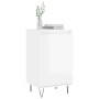 Aparadores 2 uds madera de ingeniería blanco brillo 40x35x70 cm de vidaXL, Aparadores - Ref: Foro24-831057, Precio: 90,47 €, ...