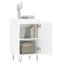 Aparadores 2 uds madera de ingeniería blanco brillo 40x35x70 cm de vidaXL, Aparadores - Ref: Foro24-831057, Precio: 90,47 €, ...