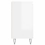 Aparadores 2 uds madera de ingeniería blanco brillo 40x35x70 cm de vidaXL, Aparadores - Ref: Foro24-831057, Precio: 90,47 €, ...