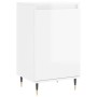 Aparadores 2 uds madera de ingeniería blanco brillo 40x35x70 cm de vidaXL, Aparadores - Ref: Foro24-831041, Precio: 65,62 €, ...