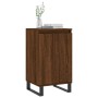 Aparadores 2 uds madera de ingeniería marrón roble 40x35x70 cm de vidaXL, Aparadores - Ref: Foro24-831083, Precio: 71,09 €, D...