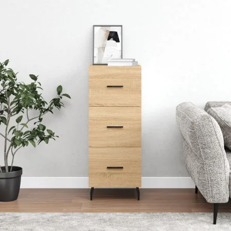 Sonoma oak plywood sideboard 34.5x34x90 cm by vidaXL, Sideboards - Ref: Foro24-828623, Price: 71,60 €, Discount: %