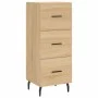 Sonoma oak plywood sideboard 34.5x34x90 cm by vidaXL, Sideboards - Ref: Foro24-828623, Price: 71,60 €, Discount: %