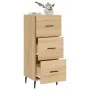 Sonoma oak plywood sideboard 34.5x34x90 cm by vidaXL, Sideboards - Ref: Foro24-828623, Price: 71,60 €, Discount: %