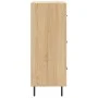 Sonoma oak plywood sideboard 34.5x34x90 cm by vidaXL, Sideboards - Ref: Foro24-828623, Price: 71,60 €, Discount: %