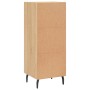 Aparador madera contrachapada color roble Sonoma 34,5x34x90 cm de vidaXL, Aparadores - Ref: Foro24-828623, Precio: 72,49 €, D...