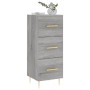 Aparador madera de ingeniería gris Sonoma 34,5x34x90 cm de vidaXL, Aparadores - Ref: Foro24-828594, Precio: 70,92 €, Descuent...