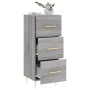 Aparador madera de ingeniería gris Sonoma 34,5x34x90 cm de vidaXL, Aparadores - Ref: Foro24-828594, Precio: 70,92 €, Descuent...