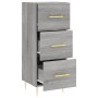 Aparador madera de ingeniería gris Sonoma 34,5x34x90 cm de vidaXL, Aparadores - Ref: Foro24-828594, Precio: 70,92 €, Descuent...