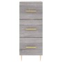 Aparador madera de ingeniería gris Sonoma 34,5x34x90 cm de vidaXL, Aparadores - Ref: Foro24-828594, Precio: 70,92 €, Descuent...