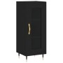 Aparador de madera contrachapada negro 34,5x34x90 cm de vidaXL, Aparadores - Ref: Foro24-828773, Precio: 58,54 €, Descuento: %
