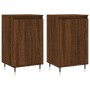 Aparadores 2 uds madera de ingeniería marrón roble 40x35x70 cm de vidaXL, Aparadores - Ref: Foro24-831051, Precio: 86,79 €, D...