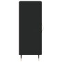 Aparador de madera contrachapada negro 34,5x34x90 cm de vidaXL, Aparadores - Ref: Foro24-828773, Precio: 58,54 €, Descuento: %