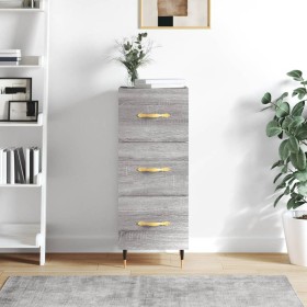 Aparador madera de ingeniería gris Sonoma 34,5x34x90 cm de vidaXL, Aparadores - Ref: Foro24-828586, Precio: 70,18 €, Descuent...