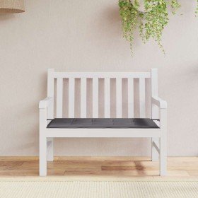 Cojín de banco de jardín tela Oxford gris antracita 100x50x4 cm en Decoración | Comprar online en Foru.es