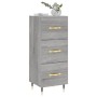 Aparador madera de ingeniería gris Sonoma 34,5x34x90 cm de vidaXL, Aparadores - Ref: Foro24-828586, Precio: 70,18 €, Descuent...