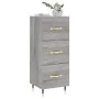Sonoma gray engineered wood sideboard 34.5x34x90 cm by vidaXL, Sideboards - Ref: Foro24-828586, Price: 68,96 €, Discount: %
