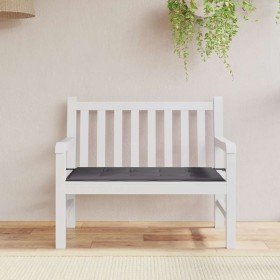 Cojín de banco de jardín tela Oxford gris antracita 120x50x4 cm en Decoración | Comprar online en Foru.es