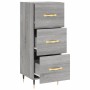 Aparador madera de ingeniería gris Sonoma 34,5x34x90 cm de vidaXL, Aparadores - Ref: Foro24-828586, Precio: 70,18 €, Descuent...
