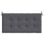 Cojín de banco de jardín tela Oxford gris antracita 120x50x4 cm en Decoración | Comprar online en Foru.es