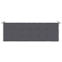 Cojín de banco de jardín tela Oxford gris antracita 150x50x3 cm en Decoración | Comprar online en Foru.es
