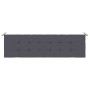 Cojín de banco de jardín tela Oxford gris antracita 180x50x3 cm en Decoración | Comprar online en Foru.es