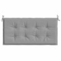 Cojín de banco de jardín tela Oxford gris 100x50x4 cm en Decoración | Comprar online en Foru.es