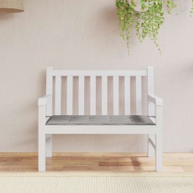 Cojín de banco de jardín tela Oxford gris 120x50x4 cm en Decoración | Comprar online en Foru.es