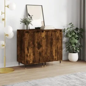 Aparadores 2 uds madera de ingeniería roble ahumado 40x35x70 cm de vidaXL, Aparadores - Ref: Foro24-831047, Precio: 61,63 €, ...