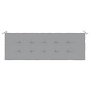 Cojín de banco de jardín tela Oxford gris antracita 150x50x4 cm en Decoración | Comprar online en Foru.es
