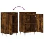 Aparadores 2 uds madera de ingeniería roble ahumado 40x35x70 cm de vidaXL, Aparadores - Ref: Foro24-831047, Precio: 61,63 €, ...