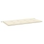 Cojín de banco de jardín tela Oxford crema 120x50x3 cm en Decoración | Comprar online en Foru.es