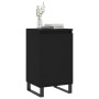Aparadores 2 uds madera de ingeniería negro 40x35x70 cm de vidaXL, Aparadores - Ref: Foro24-831071, Precio: 75,17 €, Descuent...