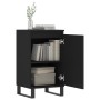 Aparadores 2 uds madera de ingeniería negro 40x35x70 cm de vidaXL, Aparadores - Ref: Foro24-831071, Precio: 75,17 €, Descuent...