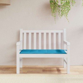 Cojín de banco de jardín tela Oxford azul 120x50x3 cm en Decoración | Comprar online en Foru.es