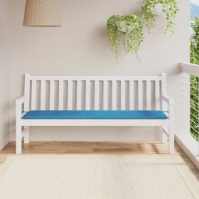 Cojín de banco de jardín tela Oxford azul 180x50x3 cm en Decoración | Comprar online en Foru.es