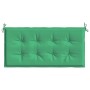 Cojín de banco de jardín tela Oxford verde 120x50x4 cm en Decoración | Comprar online en Foru.es