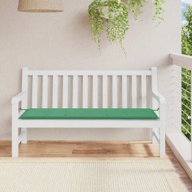 Cojín de banco de jardín tela Oxford verde 150x50x3 cm en Decoración | Comprar online en Foru.es