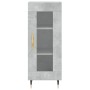 Aparador de madera contrachapada gris hormigón 34,5x34x90 cm de vidaXL, Aparadores - Ref: Foro24-828776, Precio: 56,69 €, Des...