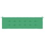 Cojín de banco de jardín tela Oxford verde 180x50x3 cm en Decoración | Comprar online en Foru.es