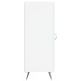 Aparador de madera contrachapada blanco brillante 34,5x34x90 cm de vidaXL, Aparadores - Ref: Foro24-828766, Precio: 62,93 €, ...