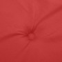 Cojín de banco de jardín tela Oxford rojo 150x50x3 cm en Decoración | Comprar online en Foru.es