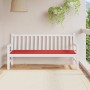 Cojín de banco de jardín tela Oxford rojo 180x50x3 cm en Decoración | Comprar online en Foru.es