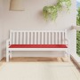 Cojín de banco de jardín tela Oxford rojo 180x50x3 cm en Decoración | Comprar online en Foru.es