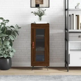 Aparador madera de ingeniería marrón roble 34,5x34x90 cm de vidaXL, Aparadores - Ref: Foro24-828771, Precio: 61,87 €, Descuen...