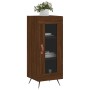 Aparador madera de ingeniería marrón roble 34,5x34x90 cm de vidaXL, Aparadores - Ref: Foro24-828771, Precio: 62,71 €, Descuen...
