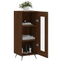 Aparador madera de ingeniería marrón roble 34,5x34x90 cm de vidaXL, Aparadores - Ref: Foro24-828771, Precio: 62,71 €, Descuen...